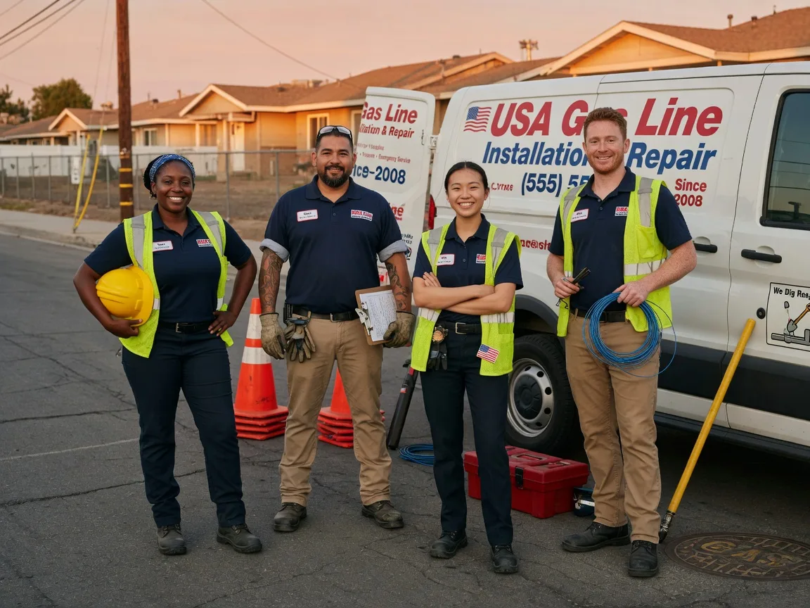 Gas Line Installation company in Crowder, OK